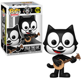 Felix the Cat #1616 Funko Pop TV With Guitar in box and out of box