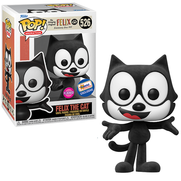 Felix the Cat #526 - Felix the Cat Funko Pop! Animation [Flocked Gemini Exclusive]