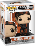 Fennec Shand #483 Funko Pop in display box The Mandalorian Star Wars series
