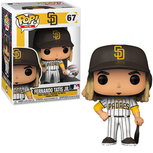 Fernando Tatis Jr #67 – San Diego Padres Funko Pop! MLB [Home Uniform]