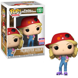 Filibuster Leslie #1151 Parks & Recreation 2021 Summer Convention Funko Pop in box and out of box