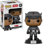 Finn #191 Funko Pop Star Wars The Last Jedi figure in box and out of box