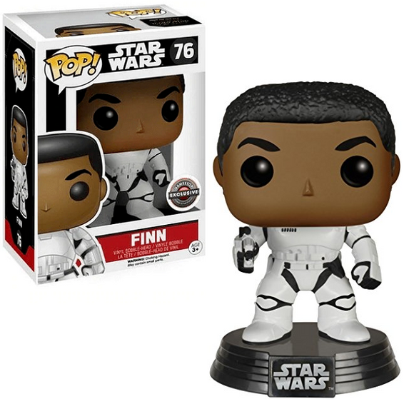 Finn #76 - Star Wars Funko Pop! [Stormtrooper Gear] [GameStop Exclusive]