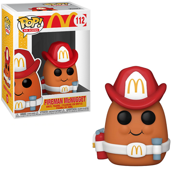 Fireman McNugget #112 - McDonalds Funko Pop! Ad Icons