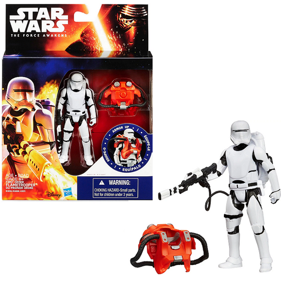 First Order Flametrooper - Star Wars The Force Awakens 3.75-Inch Action Figure [Armor Up] 