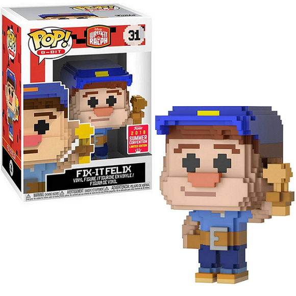 Fix it Felix #31 - Wreck it Ralph Funko Pop! 8-Bit [2018 Summer Convention Exclusive]