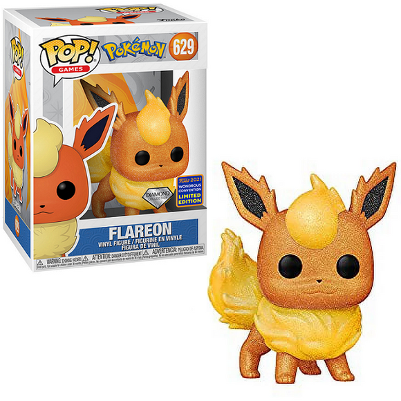 Flareon #629 - Pokemon Funko Pop! Games [Diamond 2021 Wonderous Convention]