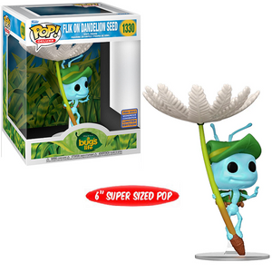 Flik on Dandelion Seed #1330 - A Bugs Life Funko Pop! Deluxe [2023 Wondrous Convention Limited Edition]