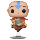 Floating Aang #1439 Funko Pop! figure shown out of the box, front view