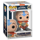 Floating Aang #1439 Funko Pop! displayed inside the box, front view