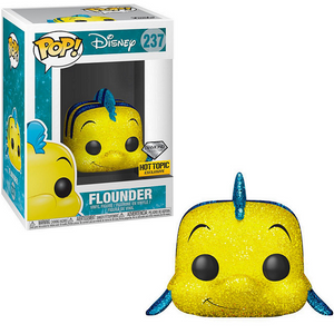 Flounder #237 - Disney The Little Mermaid Funko Pop! [Diamond Hot Topic Exclusive]