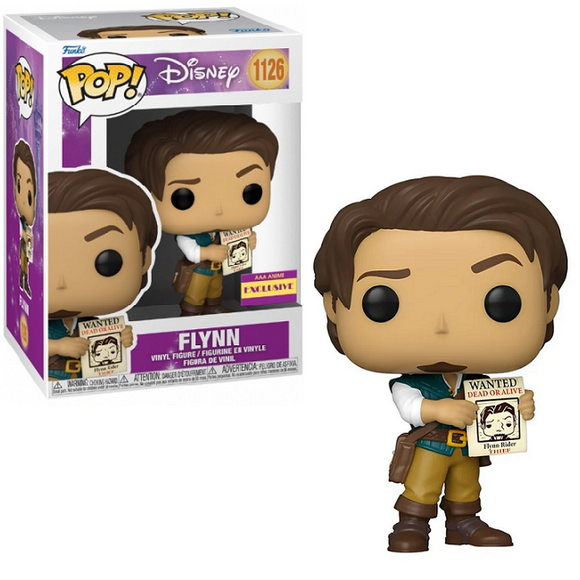 Flynn Rider #1126 - Disney Tangled Funko Pop! [AAA Anime Exclusive]