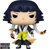Soi Fon #1827 Bleach Funko Pop EE Exclusive figure out of box with twin stingers