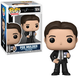 Fox Mulder #1614 X-Files Funko Pop figure shown in and out of box