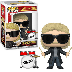 Frank Beard #166 - ZZ Top Funko Pop! Rocks