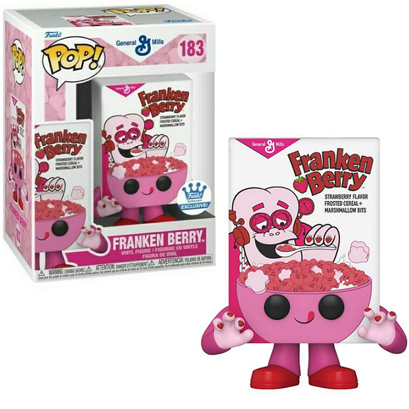 Franken Berry Cereal Box #183 - General Mills Funko Pop! [Funko Exclusive]