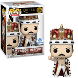 Freddie Mercury #184 Queen Funko Pop Rocks Diamond Funko Exclusive in box and out of box