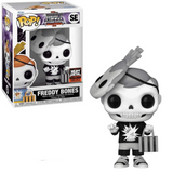 Freddy Bones SE Heavy Metal Halloween 2023 Funko Pop Black and White Limited 5000 pieces in box and out of box