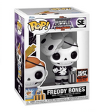 Freddy Bones SE Heavy Metal Halloween 2023 Funko Pop Black and White Limited 5000 pieces in box