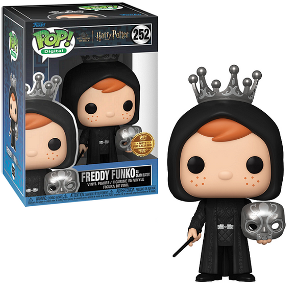 Freddy Funko As Death Eater #252 - Harry Potter Funko Pop! [Digital Release LE 3000 Pcs]