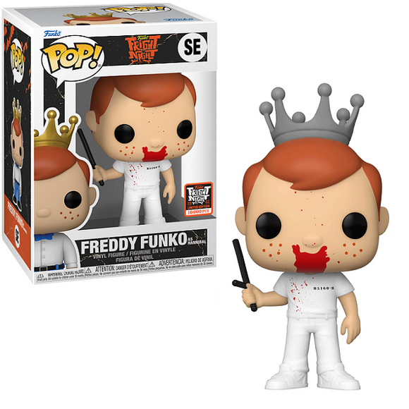 Freddy Funko As Hannibal #SE – Fright Night Funko Pop! [2022 Limited Edition 10,000 Pieces]