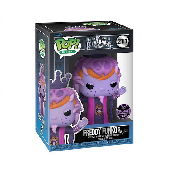 Freddy Funko As Ivan Ooze #211 - Power Rangers Funko Pop! [Digital Release LE 2400 Pcs]
