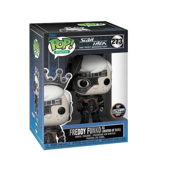 Freddy Funko As Locutus Of Borg #273 - Star Trek The Next Generation Funko Pop! [Digital Release LE 2600 Pcs]