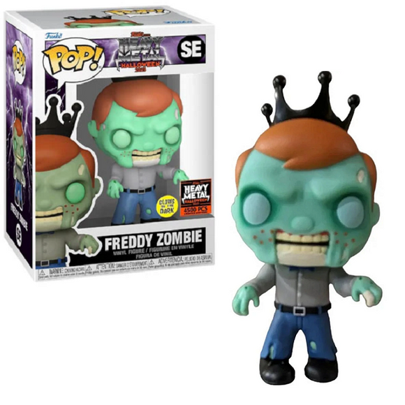 Freddy Funko As Zombie #SE - Heavy Metal Halloween 2023 Funko Pop! [Gitd Lmtd 4500pcs]