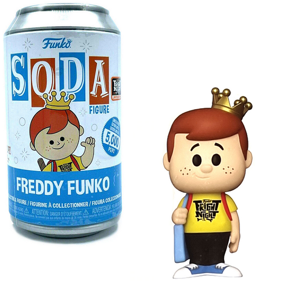 Freddy Funko Fright Night T-Shirt - Funko Soda! [2022 Fright Night LE 5000] [Sealed Can]