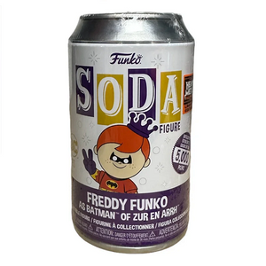 Freddy Funko as Batman of Zur en Arrh - Heavy Metal Halloween 2023 Funko Soda [Sealed Can Lmtd 5000pcs]