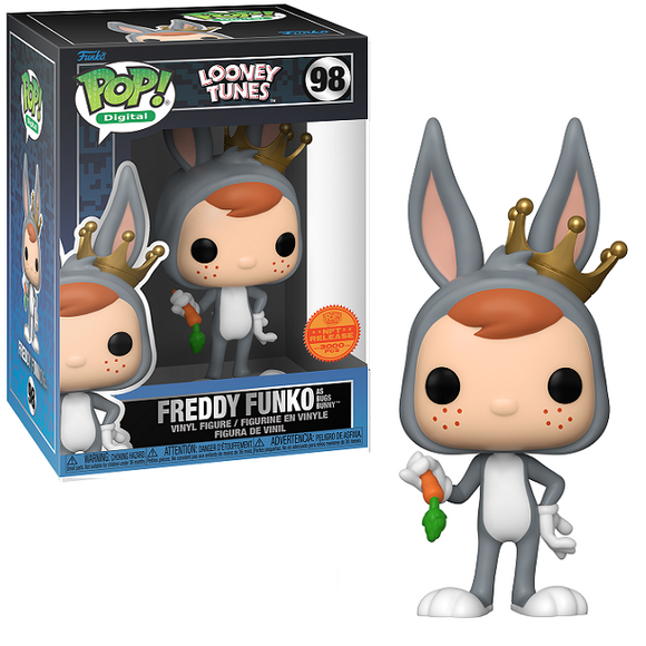 Freddy Funko as Bugs Bunny #98 - Looney Tunes Funko Pop! [Digital Release Lmtd 3000 pcs]