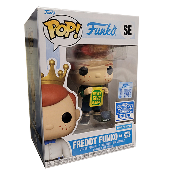 Freddy Funko as John Cena SE 2025 Fundays Limited Edition Funko Pop Vinyl Figure