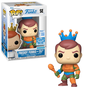 Freddy Funko as Man-At-Arms #SE Funko Pop! in and out of box – Fundays 2025 LE 3000