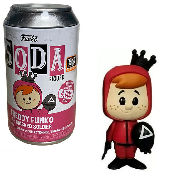Freddy Funko as Masked Soldier – Fright Night Funko SODA [Sealed 2022 LE 4000 Pieces]