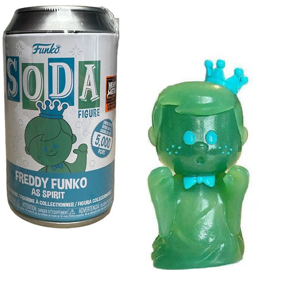 Freddy Funko as Spirit - Heavy Metal Halloween 2023 Funko Soda [Sealed Can Lmtd 5000pcs]