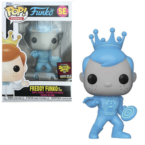 Freddy Funko as Tron #SE - Funko Pop! Funko [2022 Fundays Blacklight Battle LE 4000]