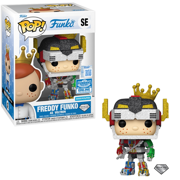 Freddy Funko as Voltron #SE Funko Pop! in and out of box – Diamond LE 3000