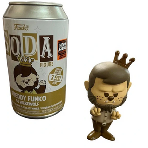 Freddy Funko as Werewolf – 2023 Heavy Metal Halloween Funko Soda [Limited Edition] [Opened]