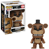 Freddy #106 Five Nights at Freddys Funko Pop in box and out of box