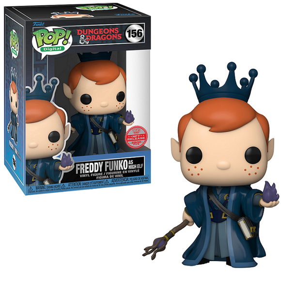 Freddy Funko As High Elf #156 Funko Pop! LE 2500 – in-box & out-of-box