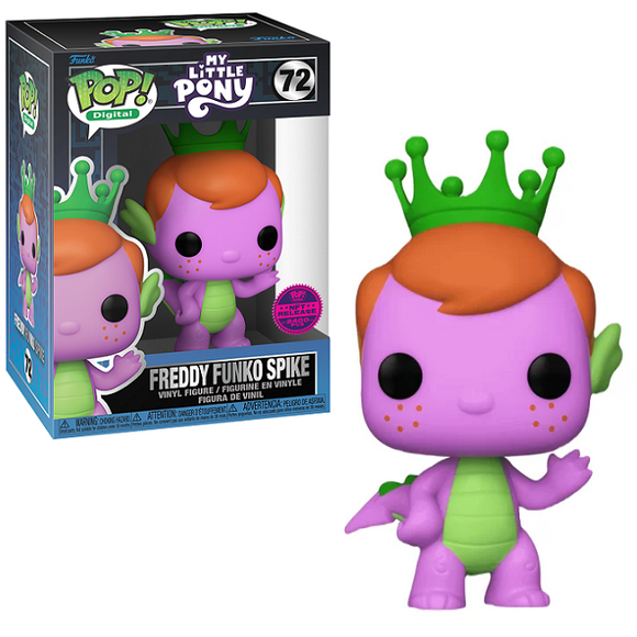 Freddy Funko Spike #72 - My Little Pony Funko Pop! Digital [Digital Release Lmtd 2400 pcs]
