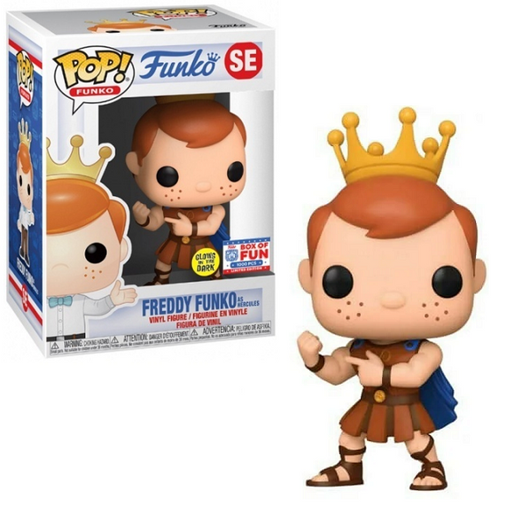 Freddy Funko as Hercules #SE – Funko Pop! Funko [GITD 2021 Box of Fun 1000 PCS]