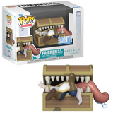 Frieren in a Mimic #1990 Frieren Beyond Journey’s End Funko Exclusive Funko Pop vinyl figure in box and out of box