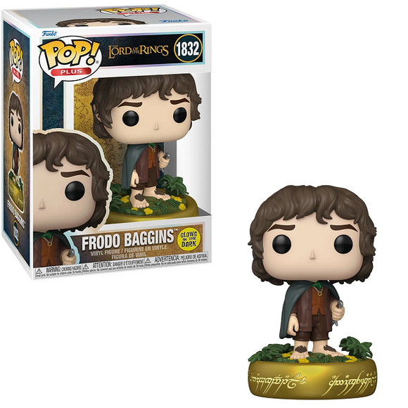 Frodo Baggins #1832 Lord of the Rings Funko Pop! Glow-in-the-Dark — in box and out of box