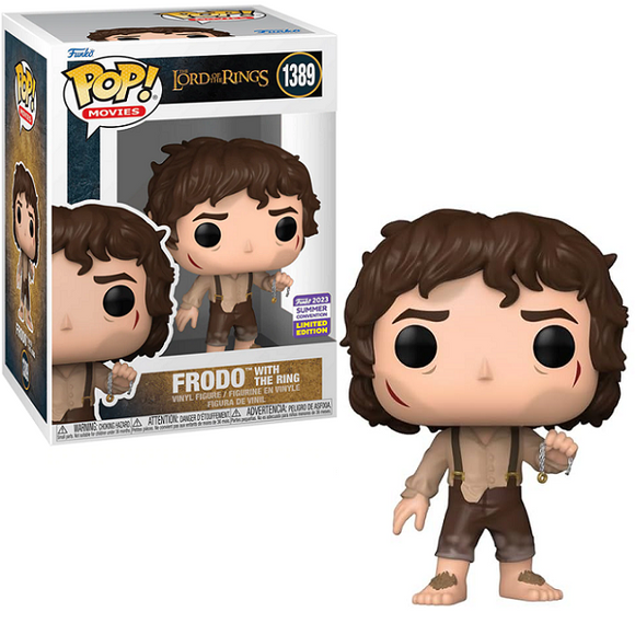 Frodo with The Ring #1389 - Lord of the Rings Funko Pop! Movies [2023 Summer Convention Limited Edition]