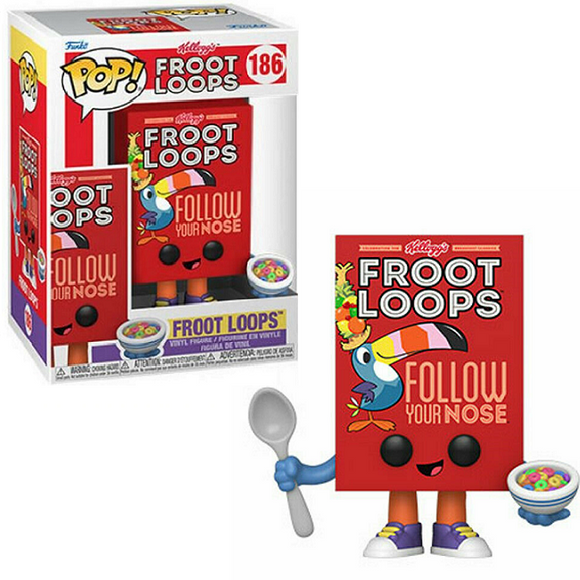 Froot Loops Cereal Box #186 - Kelloggs Funko Pop!