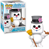 Frosty The Snowman #1677 Funko Pop figure shown in and out of box