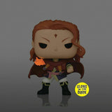 Fuegoleon #1555 Black Clover Funko Pop Animation Gitd PX Exclusive glowing out of the box glam shot
