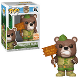 Funamuck Bears #SE Camp Fundays Funko Pop — in box and out of box display