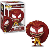 Scream #1026 Spider-Man 2 Gamerverse Funko Pop in box and out of box  